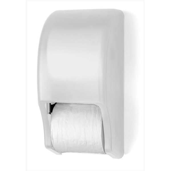 E-Z Taping System E-Z Taping System RD0028-03 Two Roll Standard Tissue Dispenser in White Translucent RD0028-03